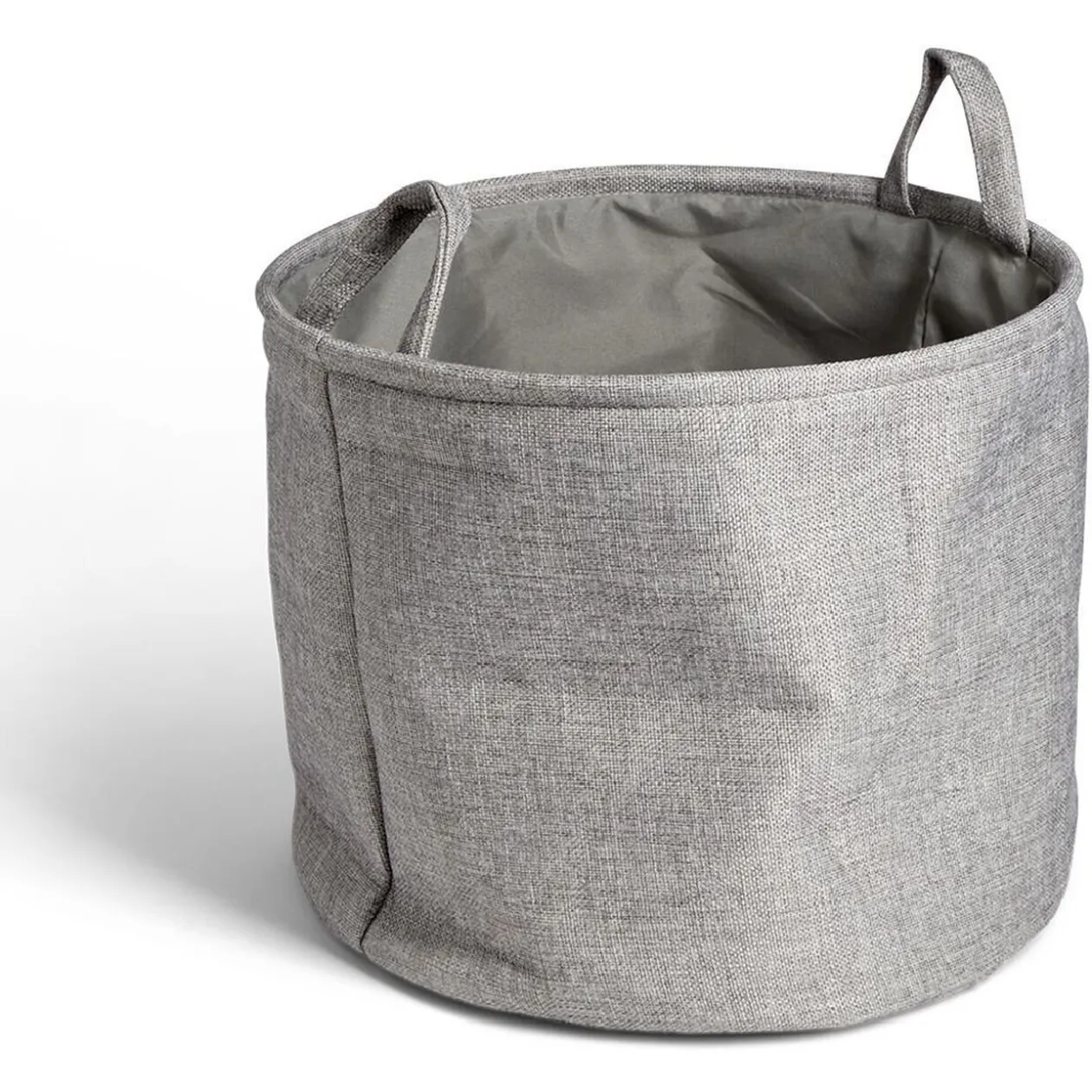 Panier de rangement pour bûches ou pellets Ø38xH32cm
