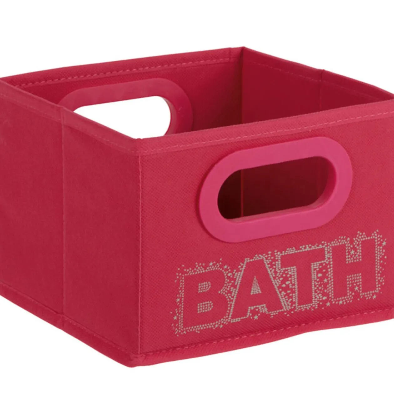 Panier de rangement rouge