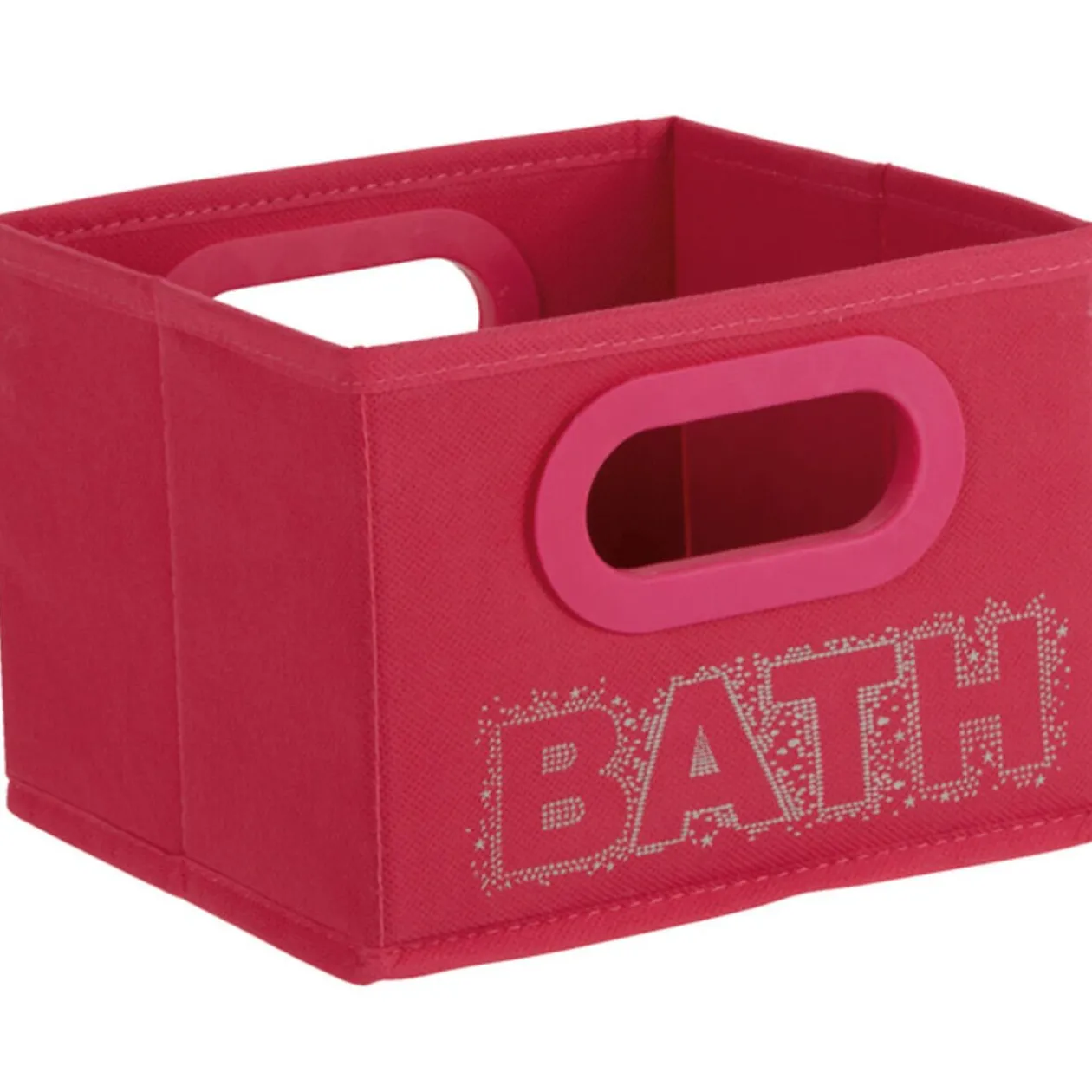 Panier de rangement rouge