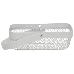 Panier en métal noir ou blanc