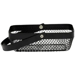 Panier en métal noir ou blanc