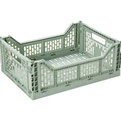 Panier pliant plastique vert 15L