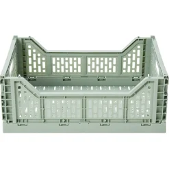 Panier pliant plastique vert 15L