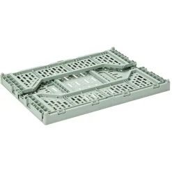 Panier pliant plastique vert 15L