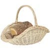 Panier porte bûche osier petit modèle