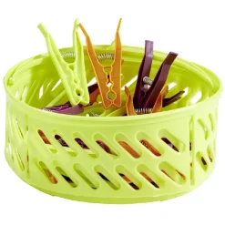 Panier rond avec pince à linge x 30