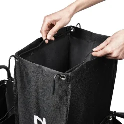 Panière 3 en 1 tri du linge à roulettes