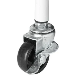 Panière à linge 3 compartiments à roulettes