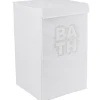 Panière à linge blanche