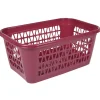 Panière à linge violette 40 L