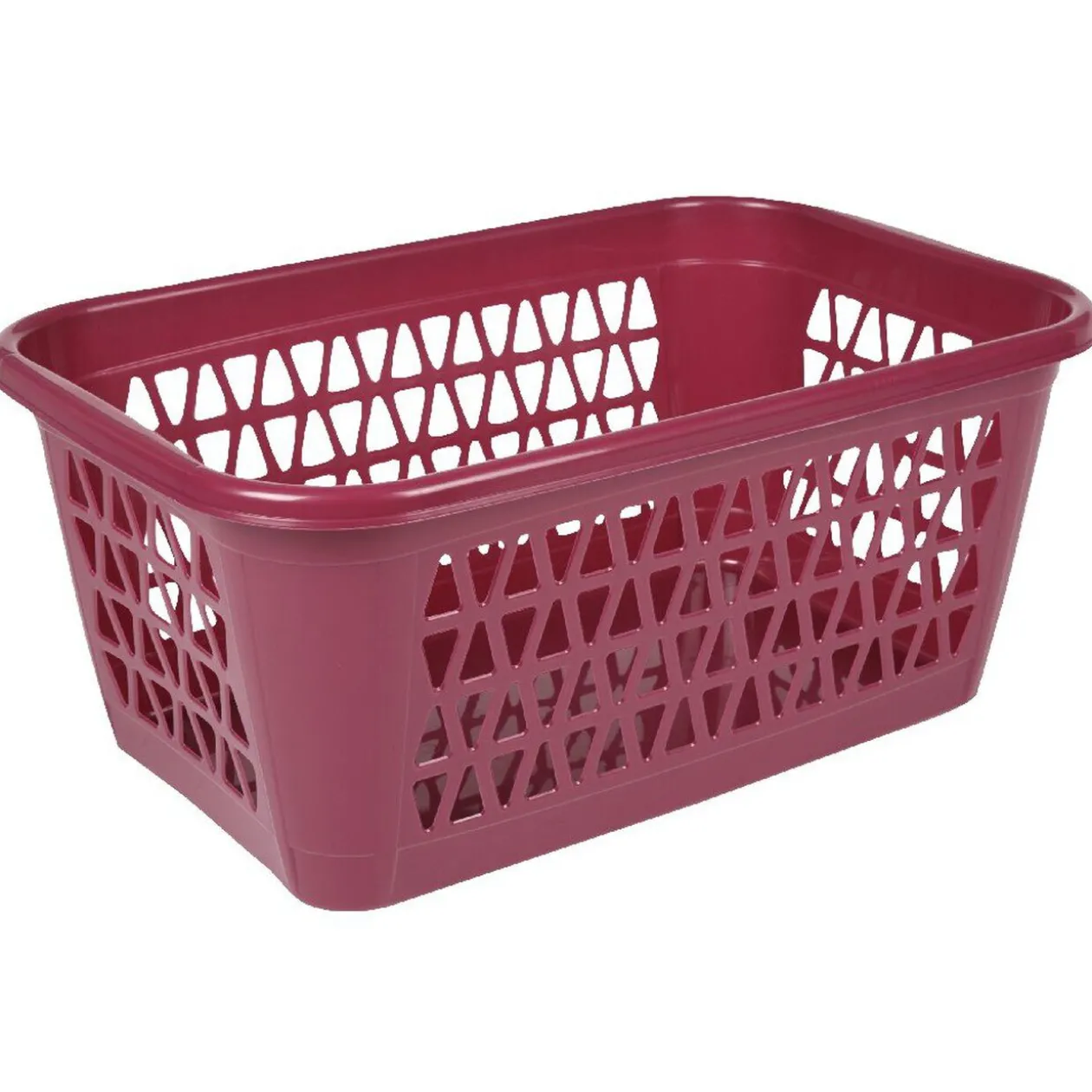 Panière à linge violette 40 L