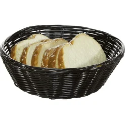 Panière à pain noire et beige x2