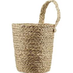 Panière à suspendre en jute naturel
