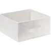Panière Box Cube 15x29x31cm blanc