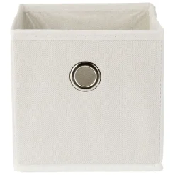 Panière cube de rangement 15x15x15 cm