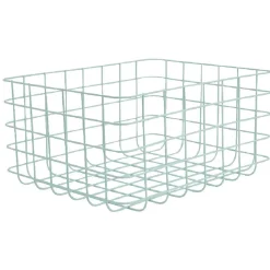 Panière déco verte