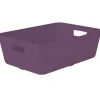Panière de rangement 5 L violette