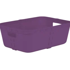 Panière de rangement 1,3 L violette