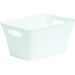 Panière de rangement blanche 1,5 L