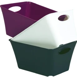 Panière de rangement blanche 1,5 L