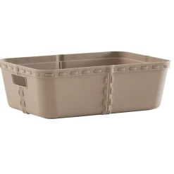 Panière de rangement grise 5 L