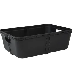 Panière de rangement noire 5 L