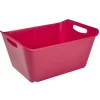 Panière de rangement violet bordeaux 18 L