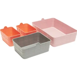 Panière de rangement x4