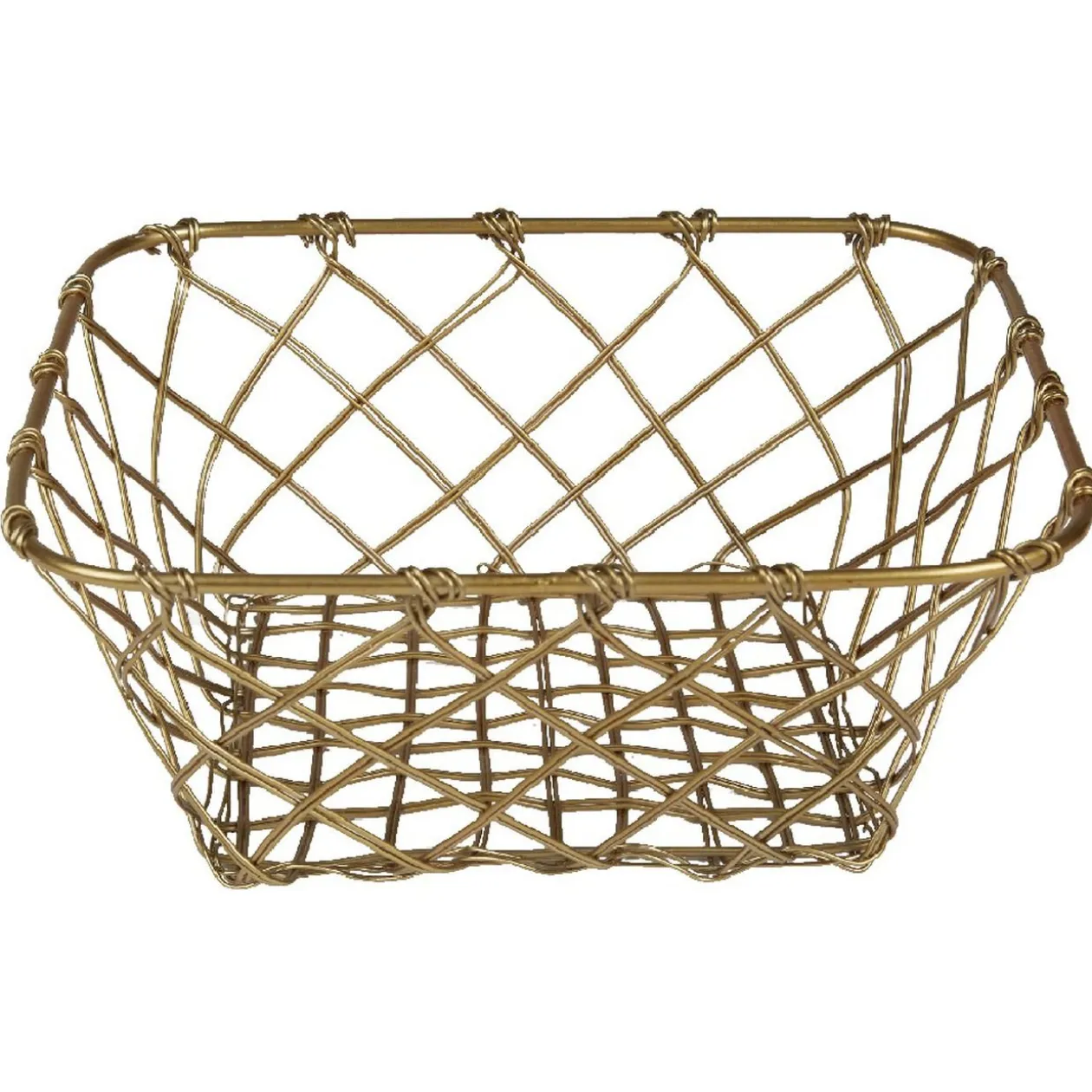 Panière doré