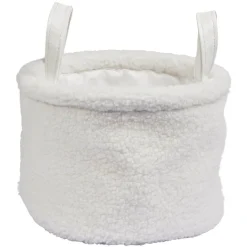 Panière douceur blanc
