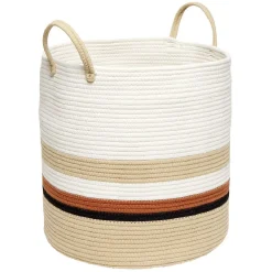 Panière en coton Ø40 x H.40 cm