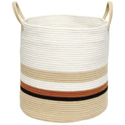 Panière en coton Ø40 x H.40 cm