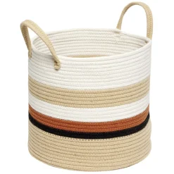 Panière en coton Ø35 x H.30 cm