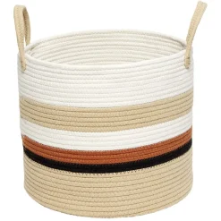 Panière en coton Ø35 x H.30 cm