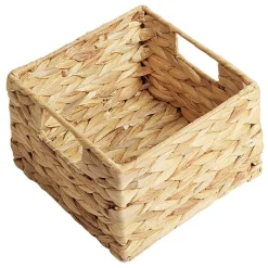 Panière en jacinthe tressée x 3