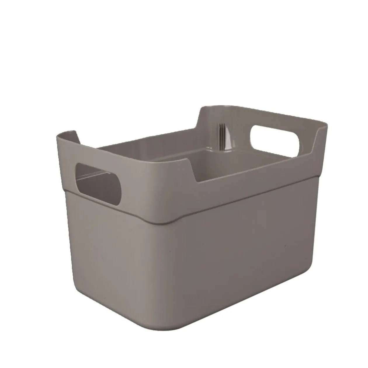 Panière en plastique coloré