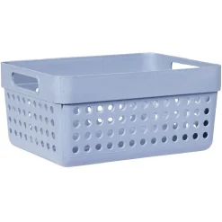 Panière en plastique 11x15xH.7,5 cm - Lot de 2