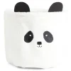 Panière enfant panda noir et blanc Ø30xH25cm