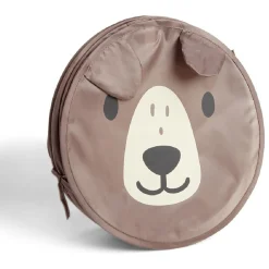 Panière enfant pliable souple ours ou lapin 38L - Ø35xH40cm