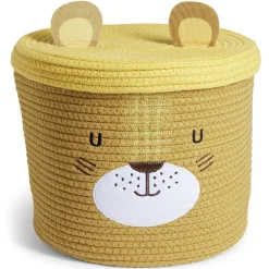 Panière enfant tigre Ø30xH25,5cm