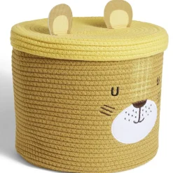 Panière enfant tigre Ø30xH25,5cm