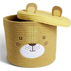 Panière enfant tigre Ø30xH25,5cm