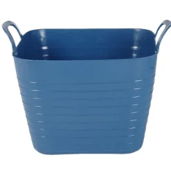 Panière flexible 27 L bleu