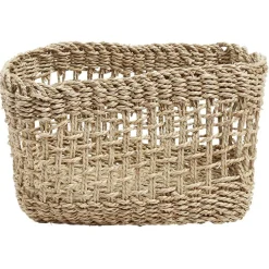 Panière jacinthe d'eau tressée petit modèle