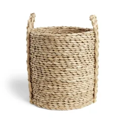 Panière jonc de mer Ø30xH30cm