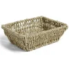 Panière jonc tressé rectangulaire Taille M