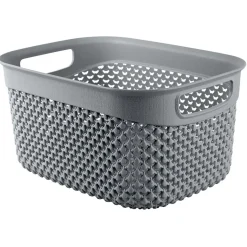 Panière 3,3L x2 - 23,5x17,5xH18cm