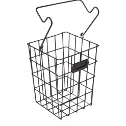 Panière métal noire