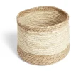 Panière naturelle jacinthe d'eau Ø27xH20cm