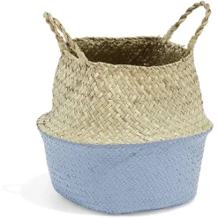 Panière Vaiana en jonc de mer ø 27 cm